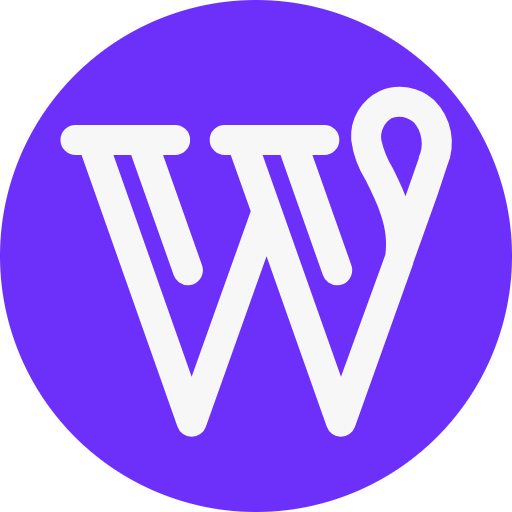 WordPress website development service icon